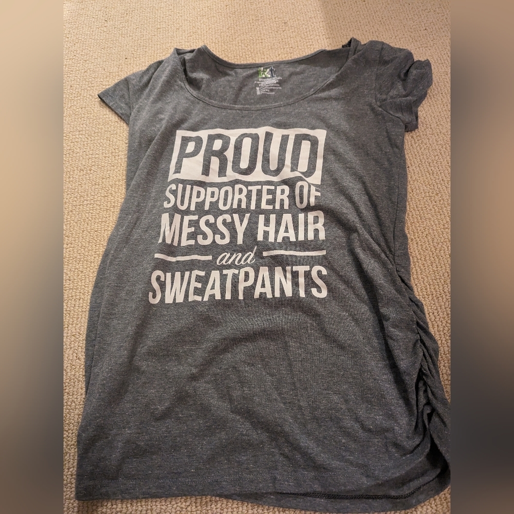 Maternity women's shirt size large